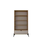 Σετ επίπλων σαλονιού Nost Sapphire Oak άσπρη μελαμίνη 160x40x41cm ed16349 - Image 4