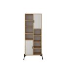 Σετ επίπλων σαλονιού Nost Sapphire Oak άσπρη μελαμίνη 160x40x41cm ed16351 - Image 5