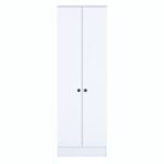 Ντουλάπα Pix άσπρο μελαμίνη 59 8x37 5x182 8εκ ed16372 - Image 5