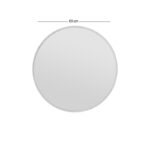 Καθρέφτης Venu mdf 60x60cm λευκός ed16411 - Image 2