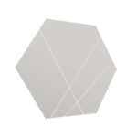 Καθρέφτης Anassa mdf λευκό 70x60cm ed16425 - Image 3