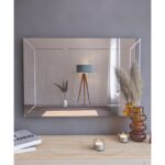 Καθρέφτης Relsa mdf λευκό 50x75cm ed16427 - Image 5