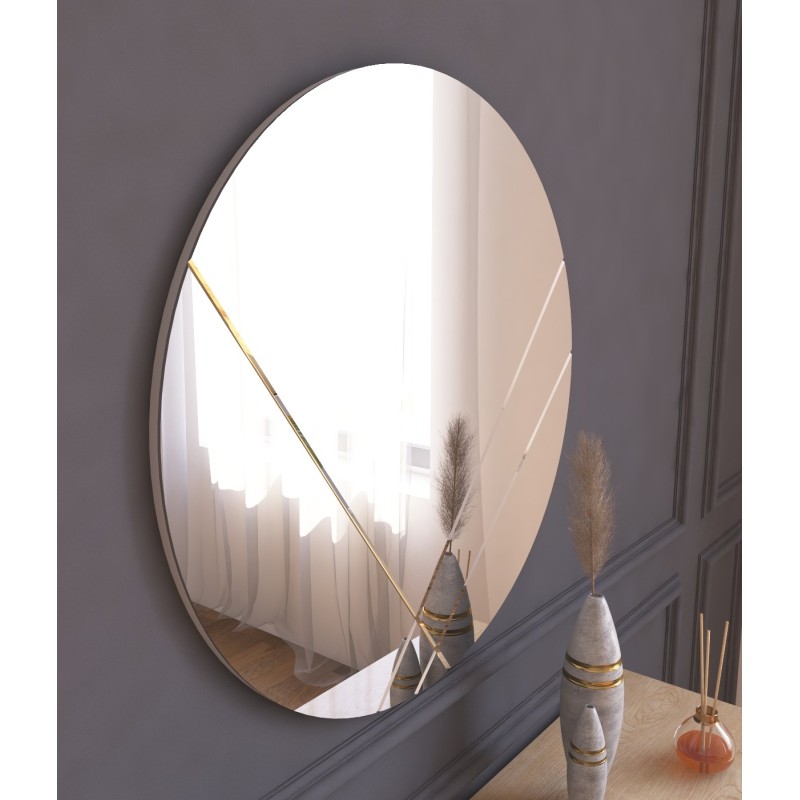 16431_0-800x800 Καθρέφτης Lui mdf 60x60cm ed16431 - Image 1