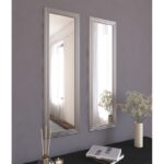 Καθρέπτης Candy σετ 2 τεμάχια ασήμι 30x3x90εκ ed16434