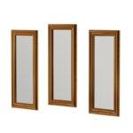 Καθρέπτης Lavia σετ 3 τεμάχια χρυσό 30x3x70εκ ed16437 - Image 3