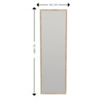 Καθρέφτης Tessa mdf natural 50x160cm ed16439 - Image 2