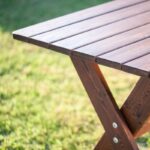 Τραπεζαρία Κήπου Milan ξύλο 120x65x69cm ed16446 - Image 3