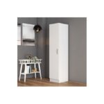 Ντουλάπα Gread άσπρο μελαμίνη 46 5x40x181 8εκ ed16528 - Image 4