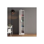 Ντουλάπα Gread άσπρο μελαμίνη 46 5x40x181 8εκ ed16528 - Image 3