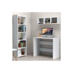 Set γραφείου Giusto μελαμίνη 90x44 5x74cm λευκό ed16536