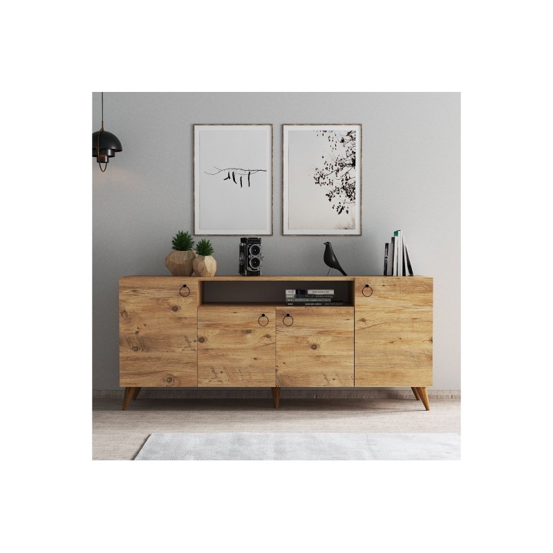 16556_0-800x800 Μπουφέ Invece 180x44 5x79 3cm μελαμίνη ed16556 - Image 1