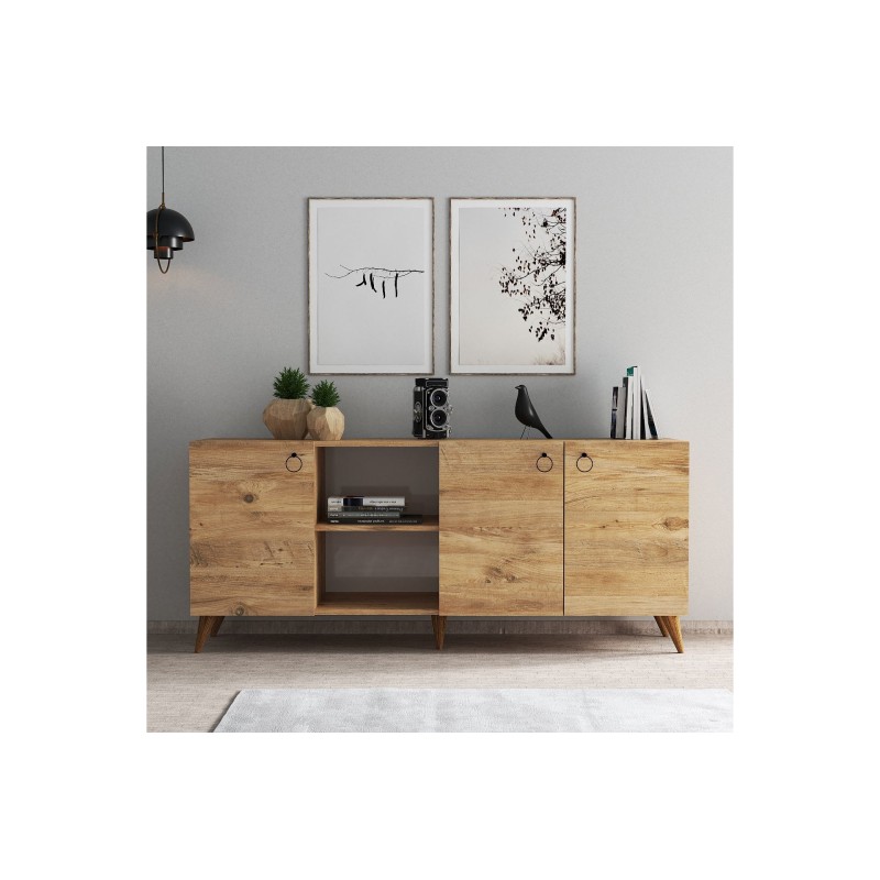 16559_0-800x800 Μπουφέ Invece 180x44 5x79 3cm μελαμίνη ed16559 - Image 1