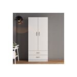 Ντουλάπα Gread άσπρο μελαμίνη 80x46 5x181 8εκ ed16561