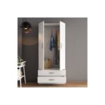 Ντουλάπα Gread άσπρο μελαμίνη 80x46 5x181 8εκ ed16561 - Image 3