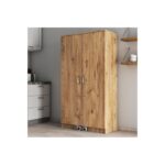 Ντουλάπι κουζίνας Eric atlantic pine μελαμίνη 90x38x162εκ ed16565 - Image 5