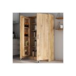 Ντουλάπι κουζίνας Eric atlantic pine μελαμίνη 90x38x162εκ ed16565 - Image 4