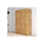 Ντουλάπα Gread atlantic pine μελαμίνη 120x46 5x181 8εκ ed16567 - Image 4