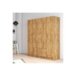 Ντουλάπα Gread atlantic pine μελαμίνη 160x46 5x181 8εκ ed16569 - Image 4