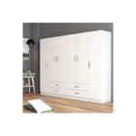 Ντουλάπα Gread άσπρο μελαμίνη 240x46 5x181 8εκ ed16573 - Image 4