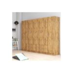 Ντουλάπα Gread atlantic pine μελαμίνη 240x46 5x181 8εκ ed16574 - Image 4