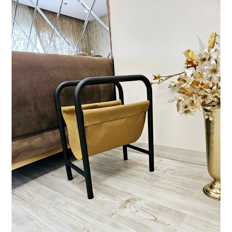 16590_0-800x800 Βοηθητικό τραπέζι Mazzo μέταλλο 41x26x50cm ed16590 - Image 1