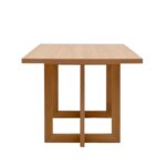 Τραπεζαρία Madison Masa δρυς μελαμίνη 180x90x75εκ ed16623 - Image 5