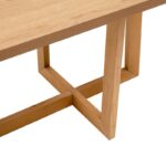 Τραπεζαρία Madison Masa δρυς μελαμίνη 180x90x75εκ ed16623 - Image 4