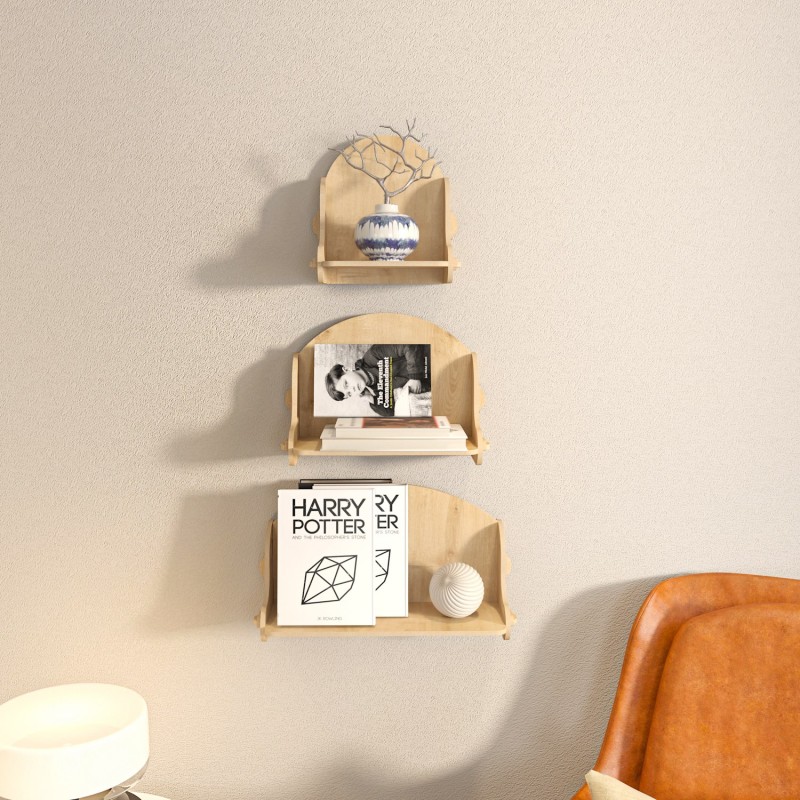 16650_0-800x800 Ραφιέρα Silya δρυς μελαμίνη 24 8x15x25εκ ed16650 - Image 1