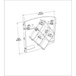 Ραφιέρα Ato δρυς μελαμίνη 81 6x15x61 8εκ ed16679 - Image 2