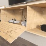 Έπιπλο τηλεόρασης Pare Oak 116 5x25x19 5cm ed16692 - Image 4