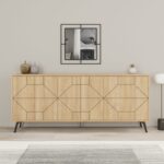 Μπουφέ Dune 184x35x77 4cm Oak ed1669