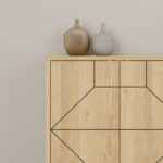 Μπουφέ Dune 184x35x77 4cm Oak ed1669 - Image 4