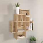 Ραφιέρα Adis δρυς μελαμίνη 70x21x88 7εκ ed16709 - Image 5