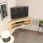 Έπιπλο τηλεόρασης Mensi Oak 120x45x40cm ed16714 - Image 5