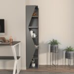 Βιβλιοθήκη Arrow ανθρακί μελαμίνη 31 8x31 8x165εκ ed16719 - Image 5