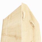 Ραφιέρα Aros δρυς μελαμίνη 61 5x28 4x100εκ ed16733 - Image 3