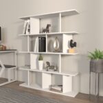 Βιβλιοθήκη Grace άσπρο μελαμίνη 120x24 6x141εκ ed16735 - Image 5