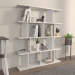 Βιβλιοθήκη Grace άσπρο μελαμίνη 120x24 6x141εκ ed16735 - Image 4