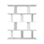 Βιβλιοθήκη Grace άσπρο μελαμίνη 120x24 6x141εκ ed16735 - Image 3