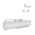 Έπιπλο τηλεόρασης Tammy λευκό 180x36 8x54cm ed16789 - Image 3
