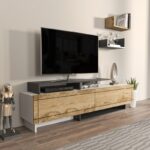 Έπιπλο τηλεόρασης Tammy λευκό oak 180x36 8x54cm ed16790 - Image 5