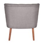 Πολυθρόνα Fabian γκρι ύφασμα 78x70x78cm ed16851 - Image 2