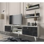 Έπιπλο tv Pianosa 150x29 5x40 6cm μελαμίνη ed1688