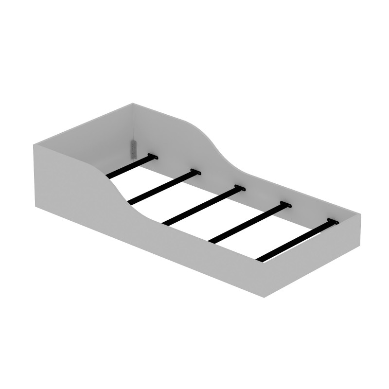 16903_0-800x800 Μονό κρεβάτι Oya - White ed16903 - Image 1