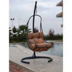 Μονή Κουνιστή Καρέκλα Κήπου Calı - Anthracite Brown ed16906 - Image 5