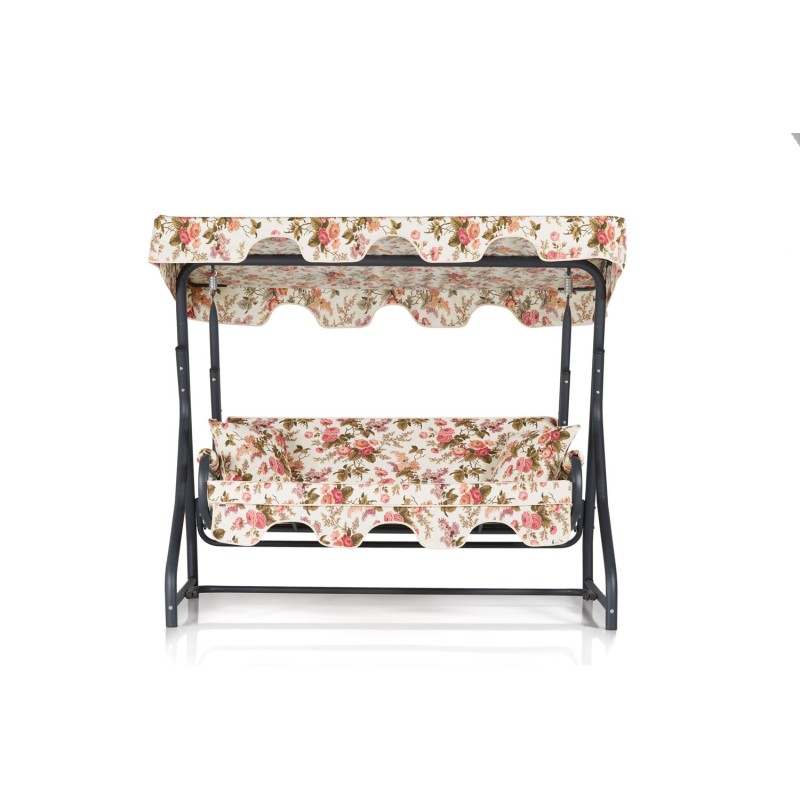 16918_0-800x800 Τριπλή Κουνιστή Καρέκλα Κήπου Ruta 10 - Multicolor ed16918 - Image 1