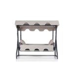 Τριπλή Κουνιστή Καρέκλα Κήπου Olea 4 - Multicolor ed16929 - Image 2