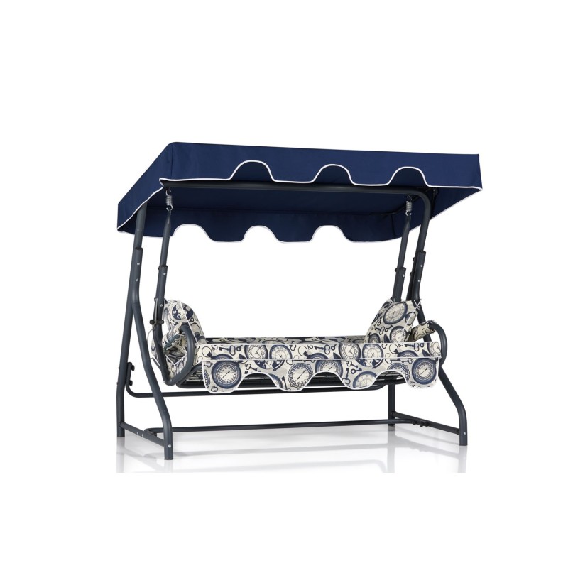 16931_0-800x800 Τριπλή Κουνιστή Καρέκλα Κήπου Olea 6 - Multicolor ed16931 - Image 1