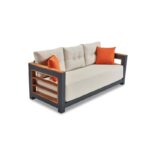 Σετ σαλονιού κήπου Larix - White ed16949 - Image 2