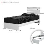 Μονό κρεβάτι Fuga 90 - Oak ed16958 - Image 2